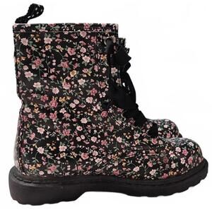 Arizona Jean Co.‎ Women's Floral Pattern Lace-Up Combat Boots Size 7